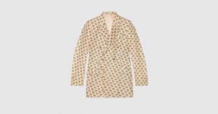 gucci stamp formal jacket|net a porter Gucci jacket.